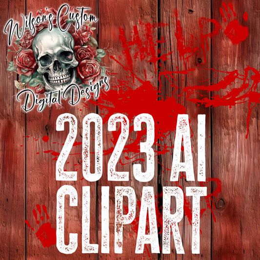 Yearly 2023 AI clipart drive