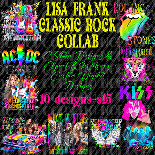 Lisa frank classic rock Collab