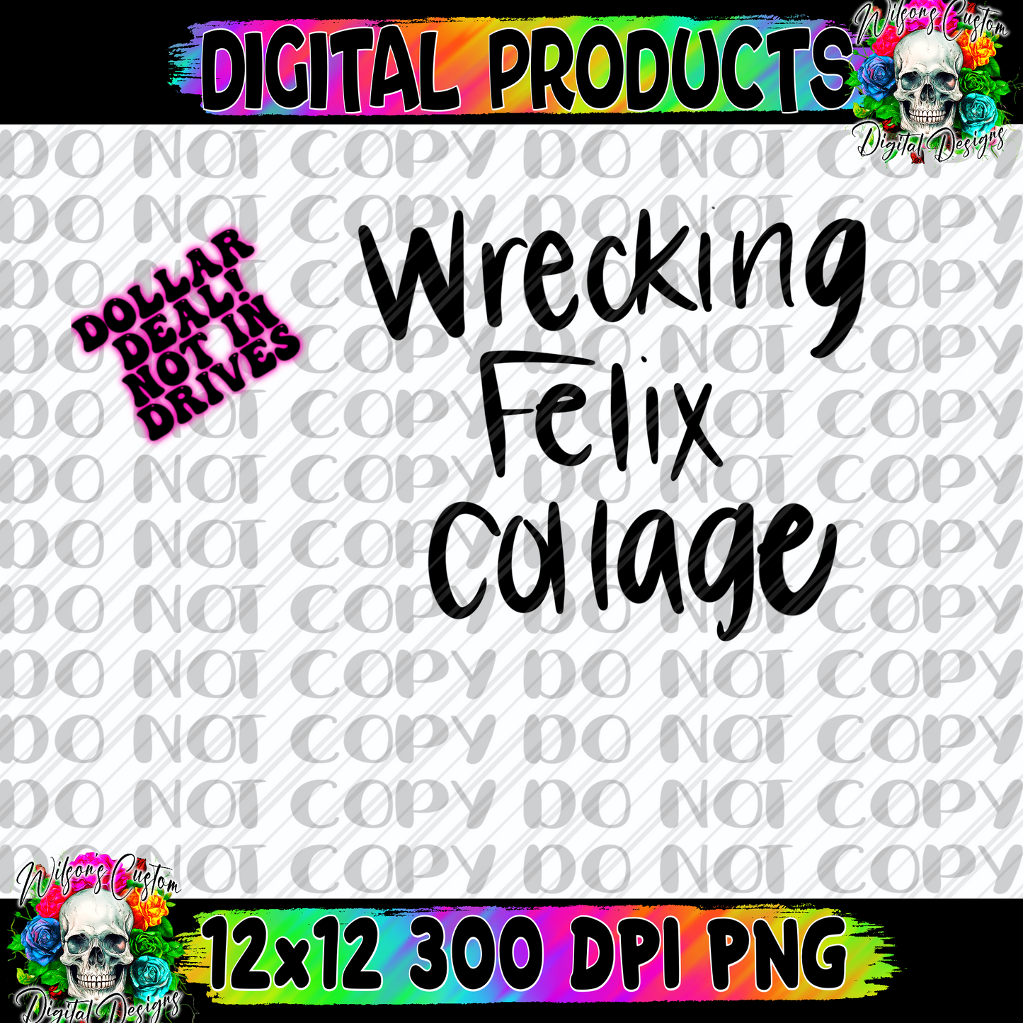 Wrecking Felix collage